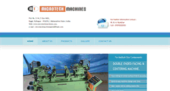 Desktop Screenshot of microtechmachines.com
